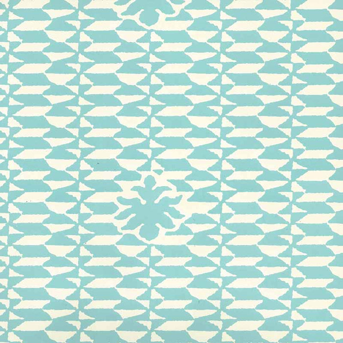 Quadrille Carlo Ii Venice Blue Wallpaper Sample 302235OWP