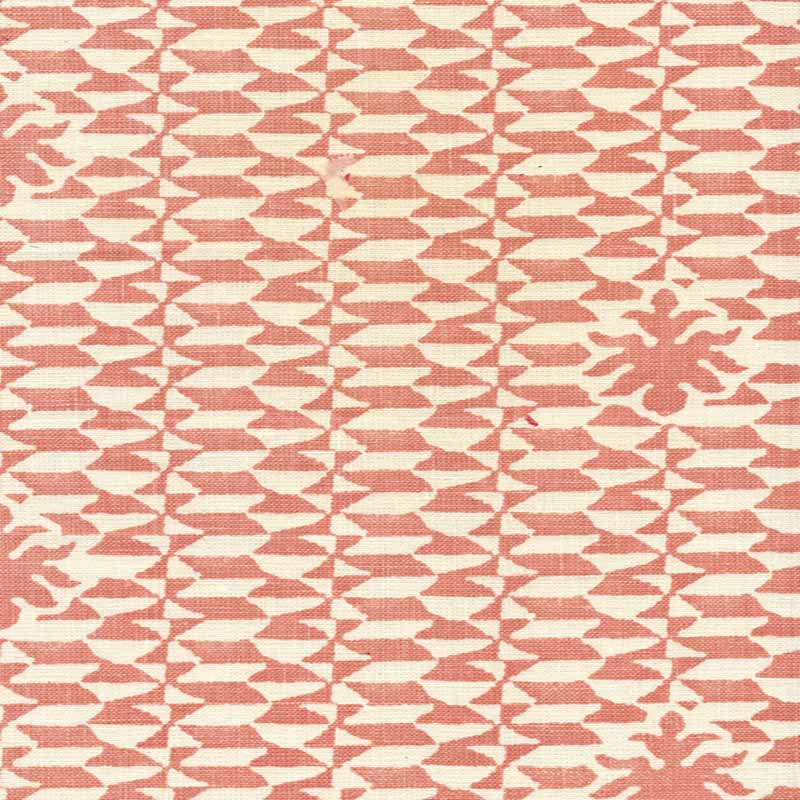 Quadrille Carlo Ii Terracotta Fabric 302242F