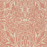 Quadrille San Michele Terracotta Fabric 302258F