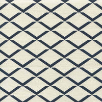 Quadrille Terrace Grande Navy Fabric 302332F