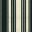 Quadrille Lane Stripe Noir Fabric Sample 302742F