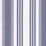 Quadrille Lane Stripe New Navy Fabric Sample 302746F