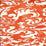 Quadrille Bromonte Reverse Terracotta Fabric Sample 302859F