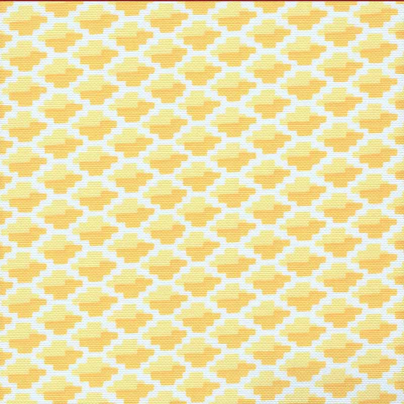 Quadrille Il Gioco Sun Yellow Fabric 303720F-07