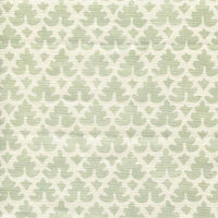 Quadrille Volpi Neutral Soft French Green Fabric 304040B-04