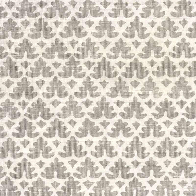 Quadrille Volpi Grey Fabric Sample 304046F