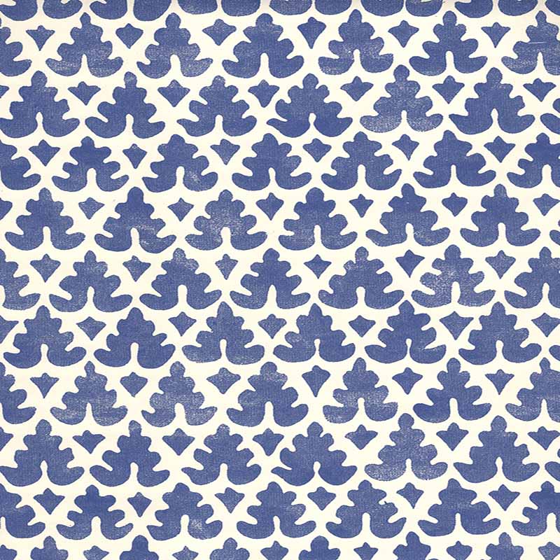 Quadrille Volpi New Navy Wallpaper Sample 304048OWP