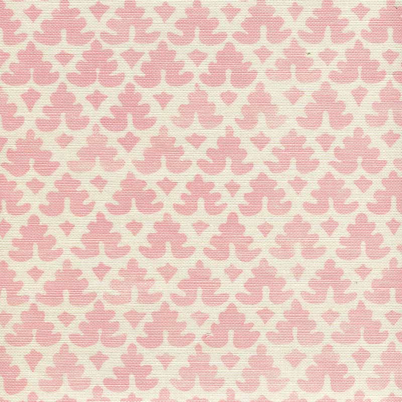 Quadrille Volpi New Pink Fabric Sample 304050F-01