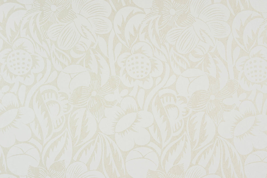 Christopher Farr Fleurs Etoilees Vanilla Wallpaper