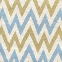 Quadrille Tashkent Ii Mini Scale Windsor Blue Taupe Fabric 306034F