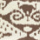 Quadrille Malaya New Brown Fabric Sample 306052F