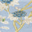 Quadrille Happy Garden Windsor Blue Fabric 306061F