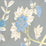 Quadrille Happy Garden Gray Wallpaper 306065W