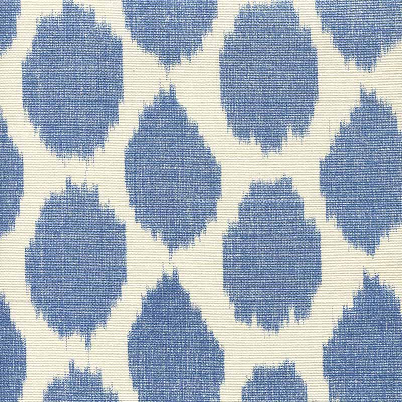 Quadrille Adras Royal Blue Fabric Sample 306106F