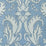Quadrille Borghese Navy Windsor Blue Sky Fabric Sample 306247F