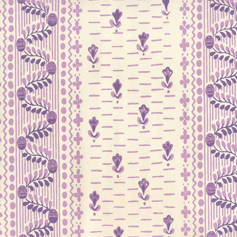 Quadrille Links Ii Multi Purples Wallpaper Sample 306297OWP