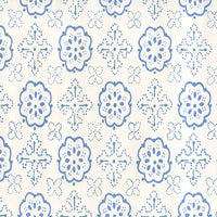 Quadrille Crawford Multi Blues Wallpaper 306306W