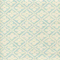 Quadrille Puccini Venice Blue Fabric 306330F-03