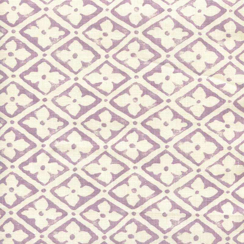 Quadrille Puccini Lavender Fabric Sample 306330F-05