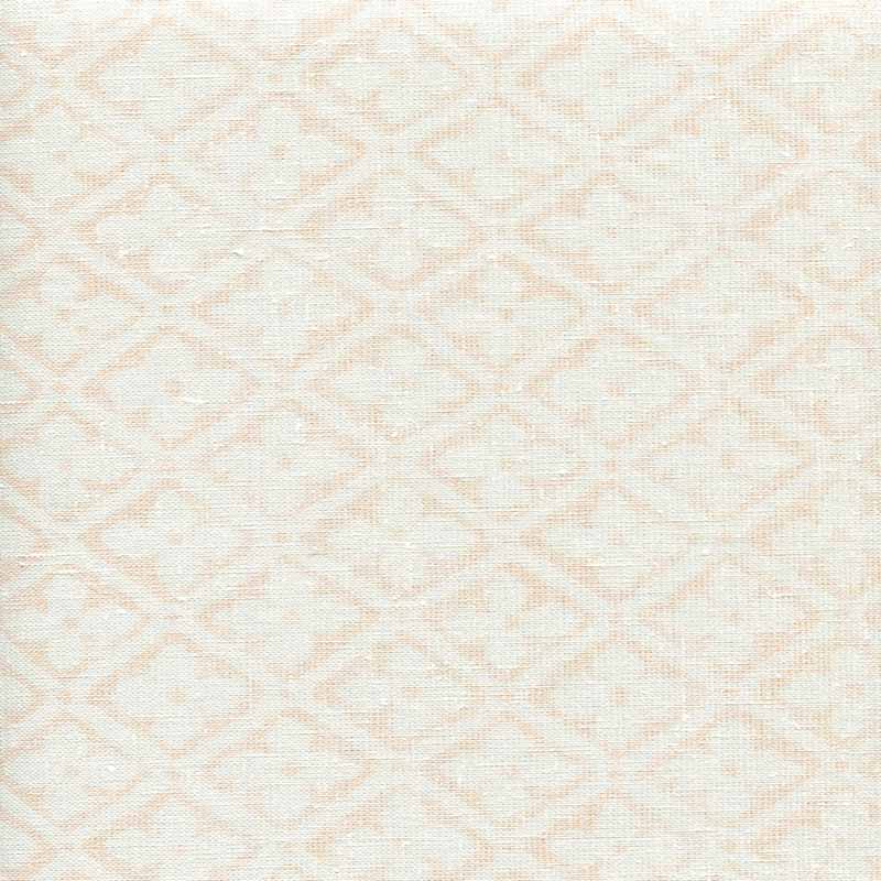 Quadrille Puccini Soft Peach Fabric Sample 306330F-SPEACH
