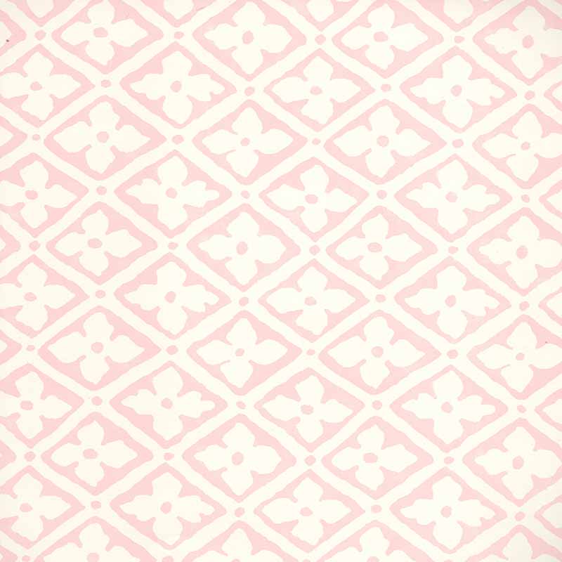 Quadrille Puccini Light Pink Wallpaper Sample 306330W-16