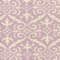 Quadrille French Damask Reverse Soft Lavender Fabric 306495F-05