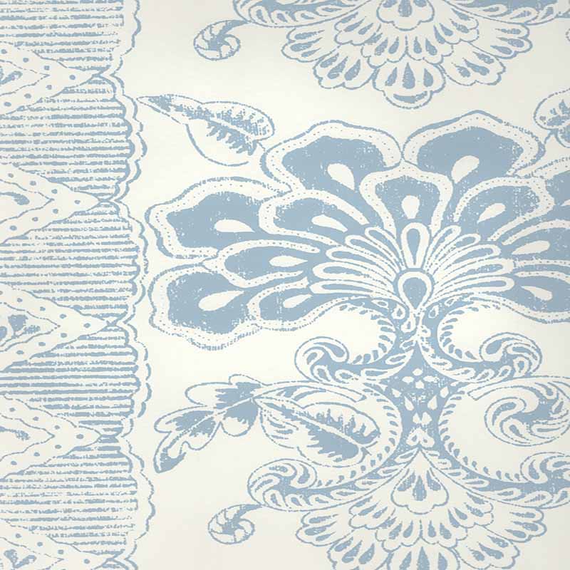 サラブレッド（パステル画） Quadrille Chantilly Stripe Soft Windsor 306700W-04AWP