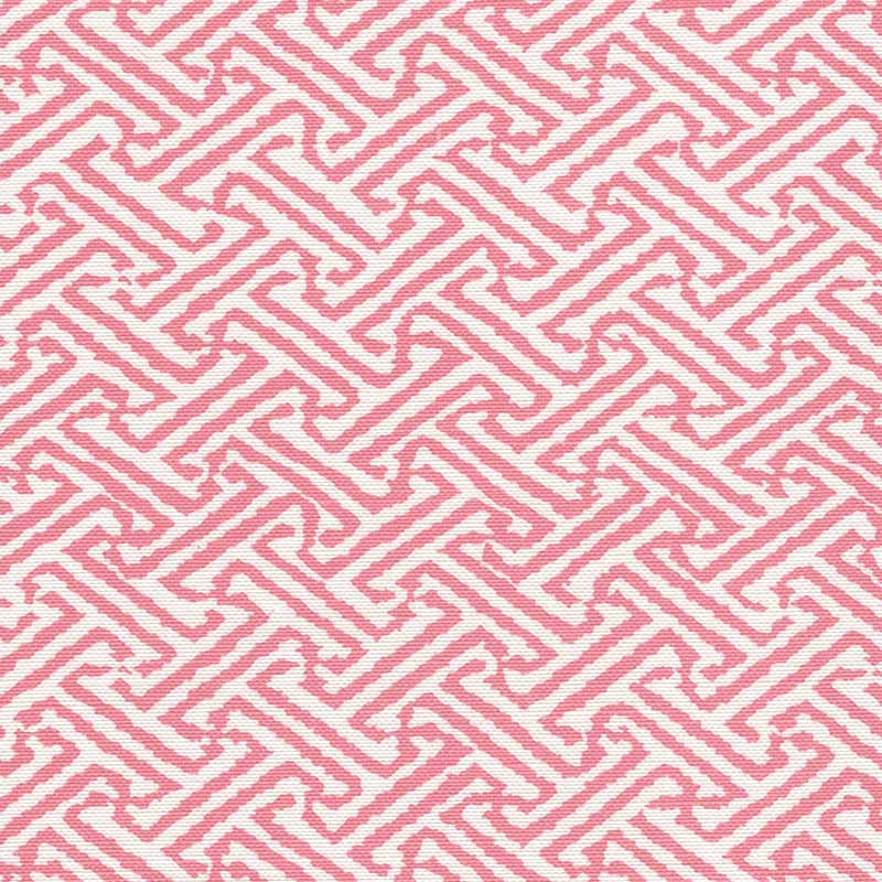 China Seas Java Java Pink Fabric Sample 3080-26