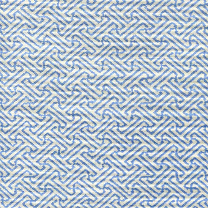 China Seas Java Petite French Blue Fabric Sample 3085-06