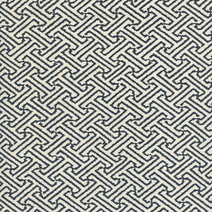 China Seas Java Petite Navy Fabric Sample 3085-07