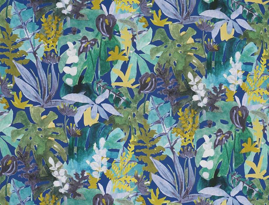 Jim Thompson Kahala Ultramarine Fabric Sample JT013881003