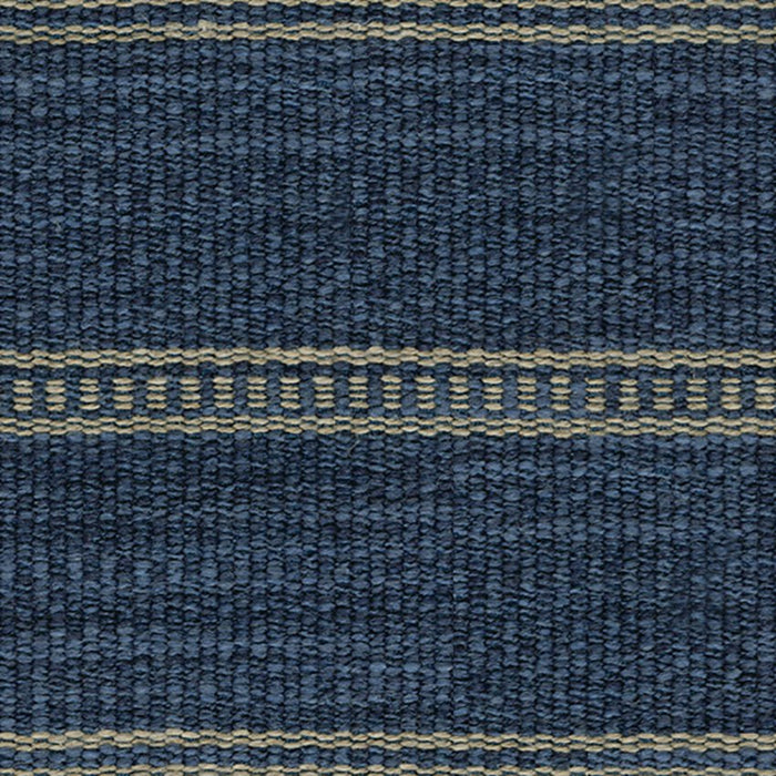 Kravet Couture Saddle Stripe Indigo Fabric Sample 31511.516.0