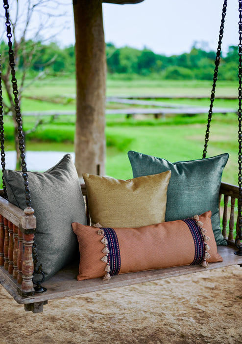 Jim Thompson Raffia Weave Cordovan Fabric JT013920011