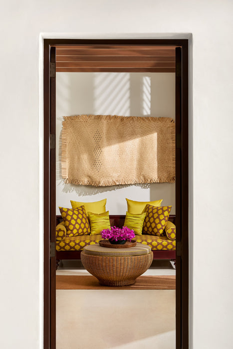 Jim Thompson Phumri Ikat Bumblebee Fabric Sample JT013879003