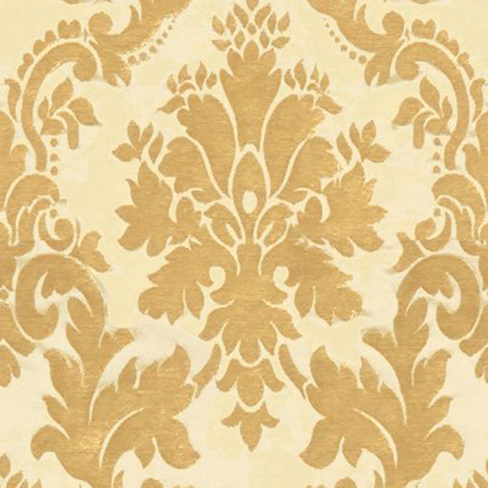 Kravet Couture Versailles Chic White Gold Fabric Sample 32211.416.0