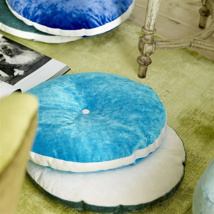 Designers Guild Glenville Ocean Fabric Sample F1872-19