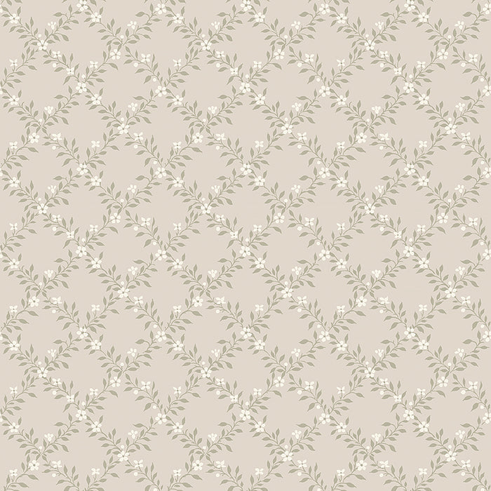 Schumacher SommarsloJa Sage Wallpaper Sample 3271