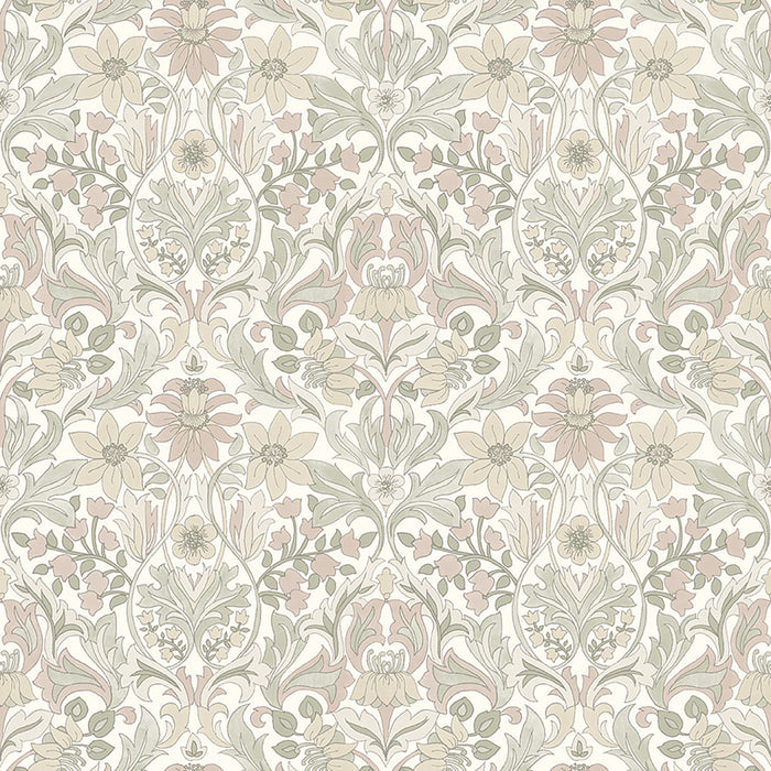 Schumacher BlomsterfroJd Soft Multi Wallpaper 3295