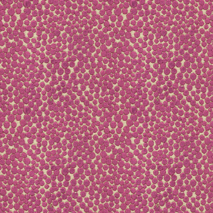 Kravet Couture Polka Dot Plush Plum Fabric Sample 32972.10.0