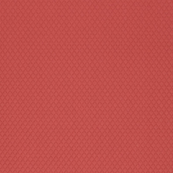 Schumacher Carreau Matelasse Rouge Fabric Sample 3303043