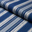 Schumacher Wellington Stripe Blue Fabric 3322024
