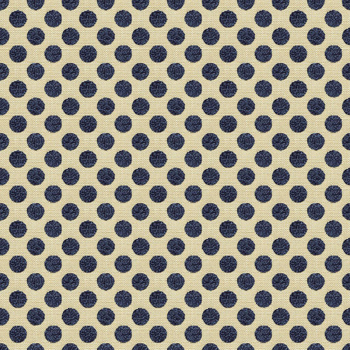 Kravet Design Posie Dot Navy Fabric Sample 34070.516.0