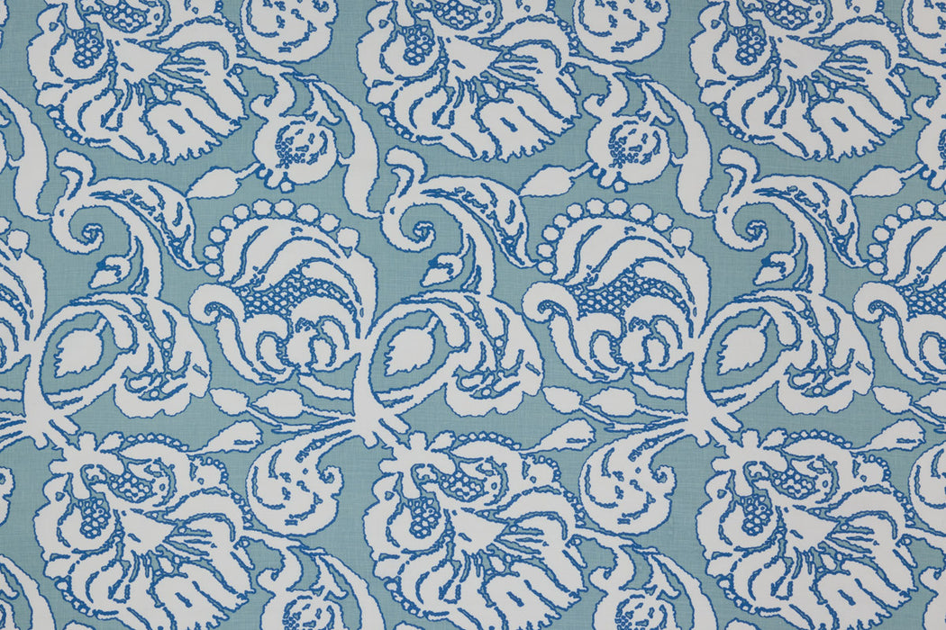 Christopher Farr Anna Aqua Fabric