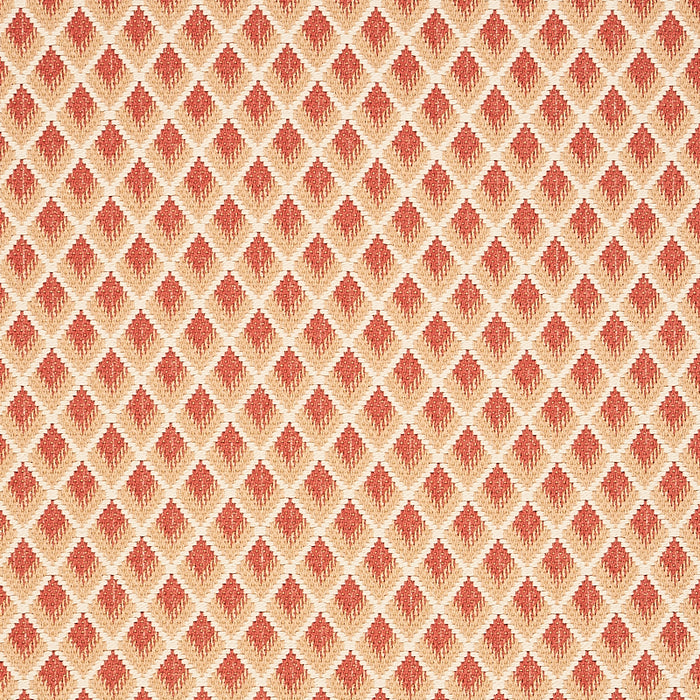 Schumacher Hammerick Diamond Clay Fabric Sample 3434001