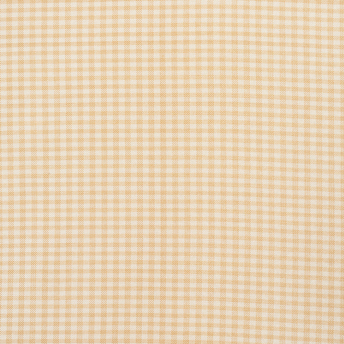 Schumacher Dalton Silk Gingham Sand Fabric 3449004
