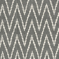 Schumacher Kasari Ikat Graphite Fabric 3470003