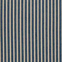 Schumacher Antique Ticking Stripe Denim Fabric 3475004