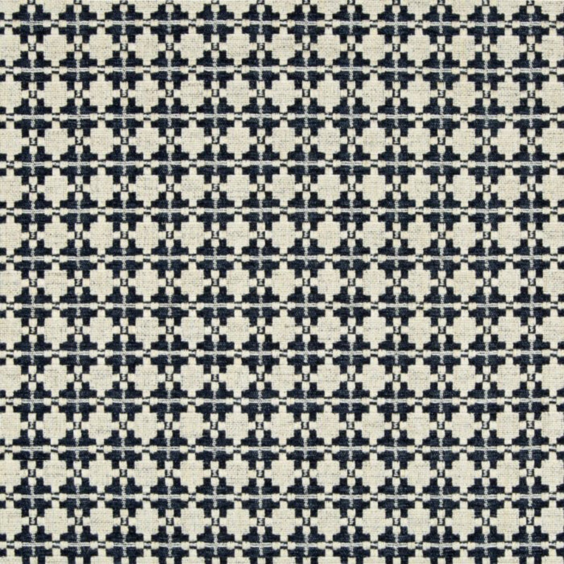 Kravet Couture Back In Style Navy Fabric Sample 34962.50.0