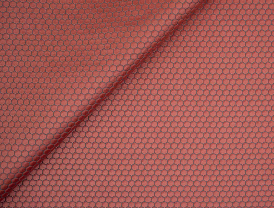 Jim Thompson Honeycomb Coral Fabric JT013852005