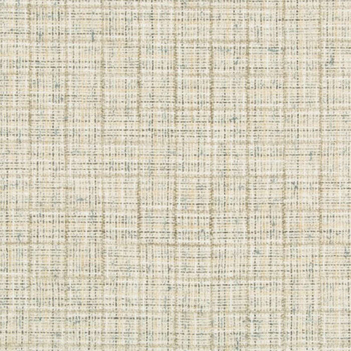 Kravet Couture Wenthworth Check Alabaster Fabric Sample 35188.1611.0